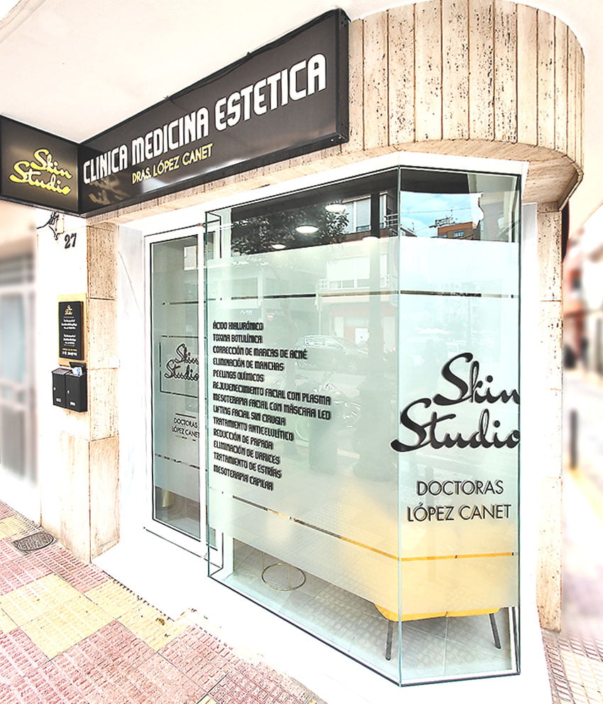 Fachada centro estética cullera y Alzira Skin Studio